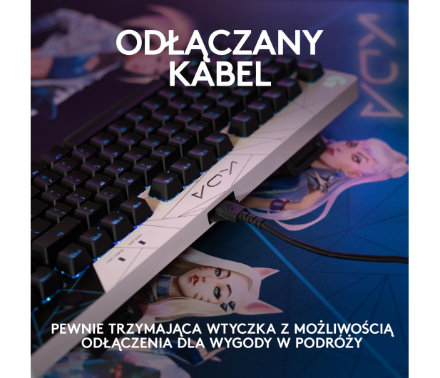 LOGITECH Klawiatura gamingowa G Pro LOL-KDA 2.0 920-010077 - 645587 - zdjęcie 3